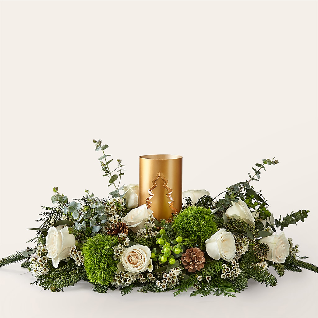 Chestnuts Roasting Centerpiece – CARLOS BLOOMS & EVENTS, Garnerville NY