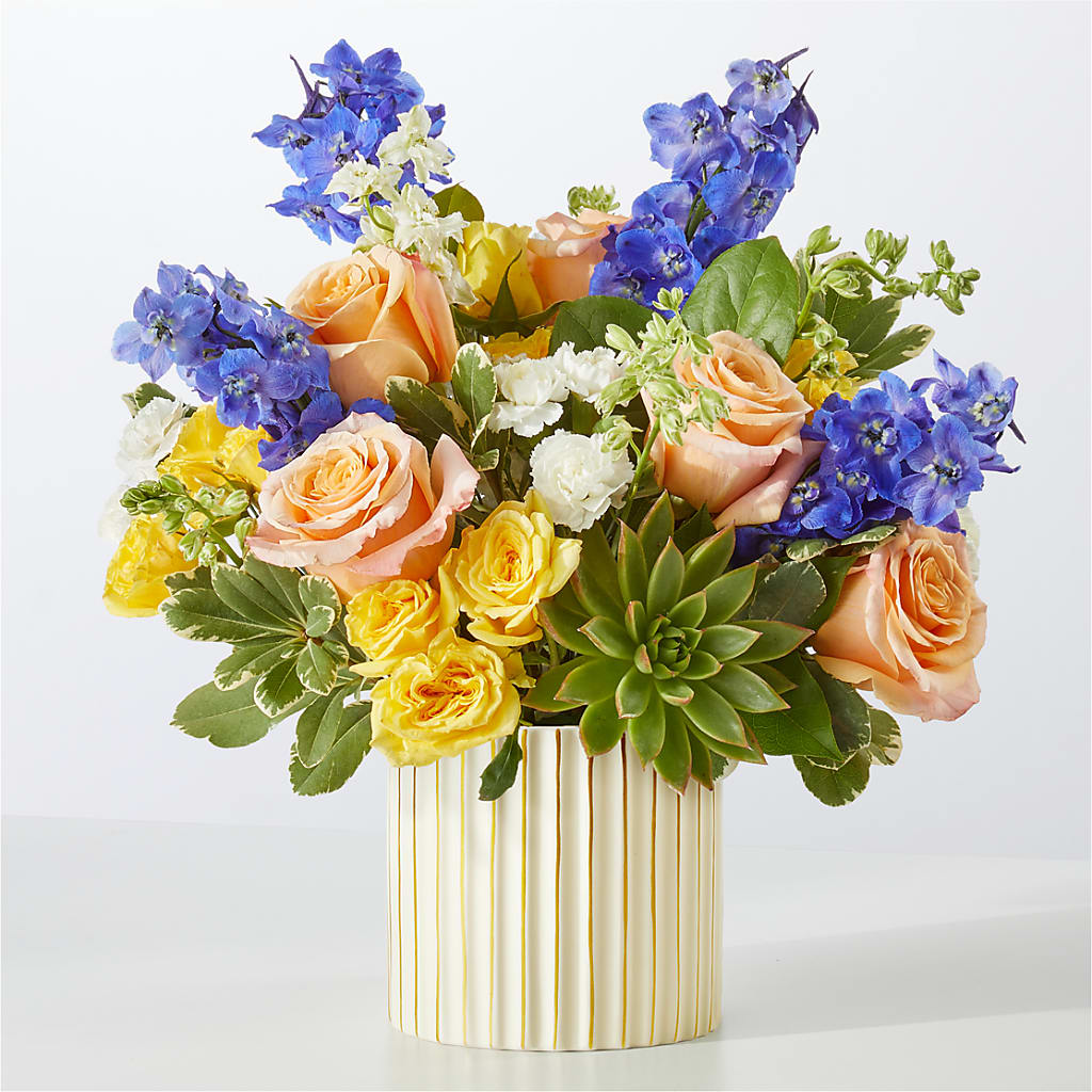 Cobalt Reverie Bouquet – CARLOS BLOOMS & EVENTS, Garnerville NY