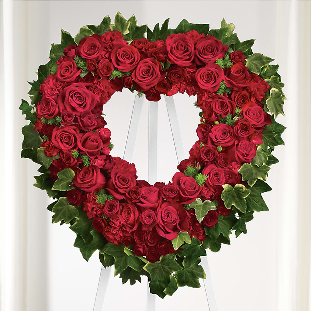 Wholehearted Standing Spray – CARLOS BLOOMS & EVENTS, Garnerville NY