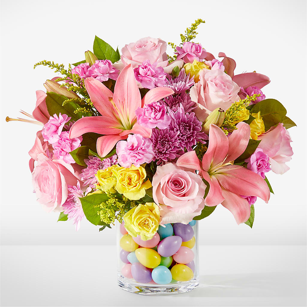 Easter Egg Hunt Bouquet – CARLOS BLOOMS & EVENTS, Garnerville NY