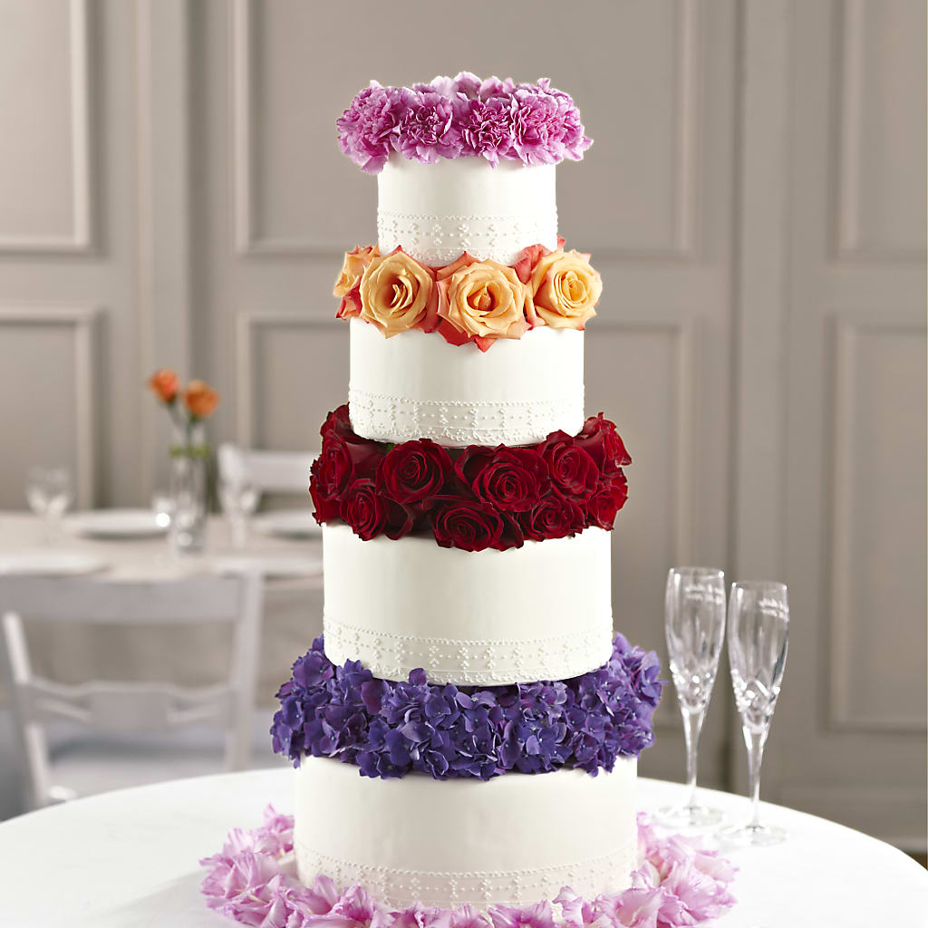 Infinite Love Cake Décor – CARLOS BLOOMS & EVENTS, Garnerville NY