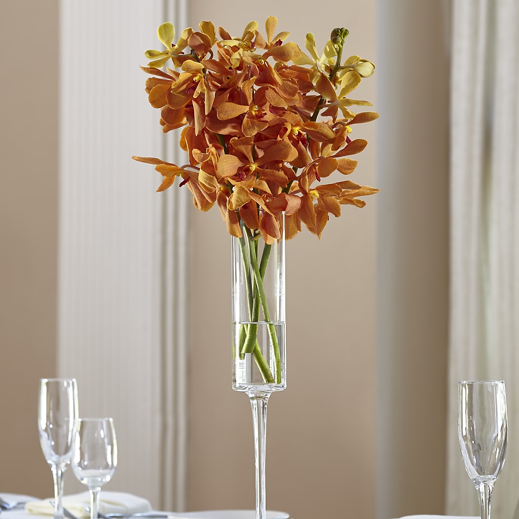 Orange Mokara Bouquet – CARLOS BLOOMS & EVENTS, Garnerville NY