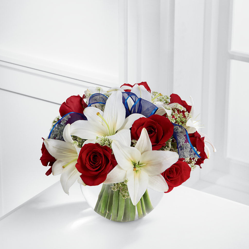 Independence Bouquet – CARLOS BLOOMS & EVENTS, Garnerville NY