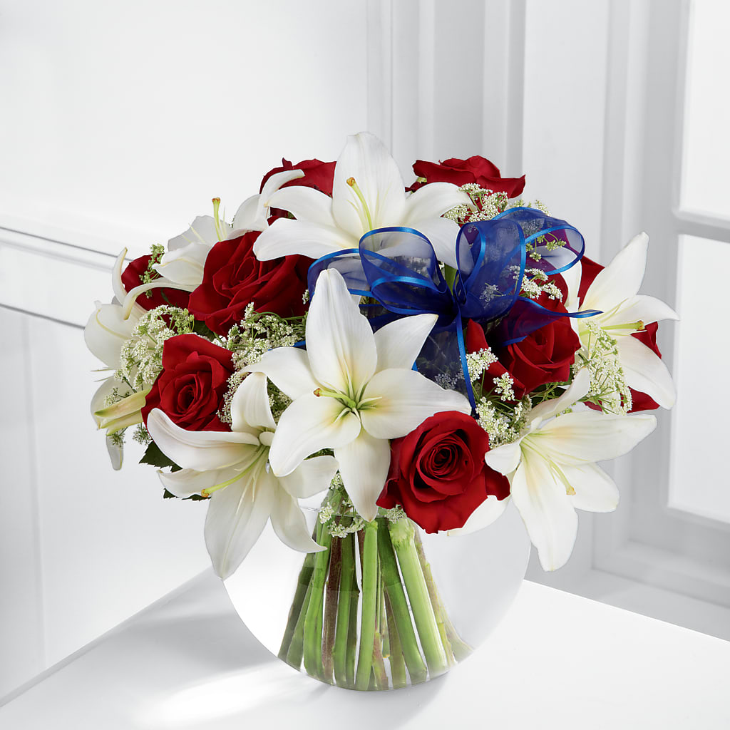 Independence Bouquet – CARLOS BLOOMS & EVENTS, Garnerville NY