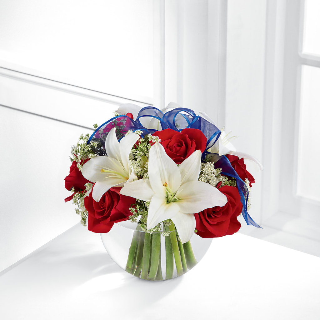 Independence Bouquet – CARLOS BLOOMS & EVENTS, Garnerville NY