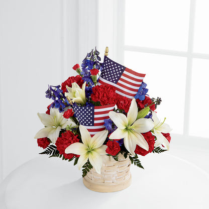 American Glory Bouquet – CARLOS BLOOMS & EVENTS, Garnerville NY
