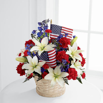 American Glory Bouquet – CARLOS BLOOMS & EVENTS, Garnerville NY