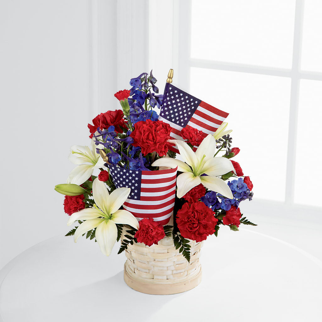 American Glory Bouquet – CARLOS BLOOMS & EVENTS, Garnerville NY