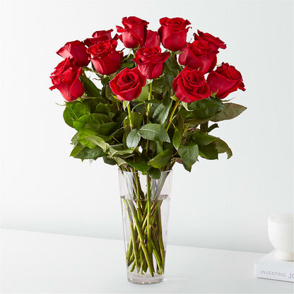 Long Stem Red Rose Bouquet – CARLOS BLOOMS & EVENTS, Garnerville NY