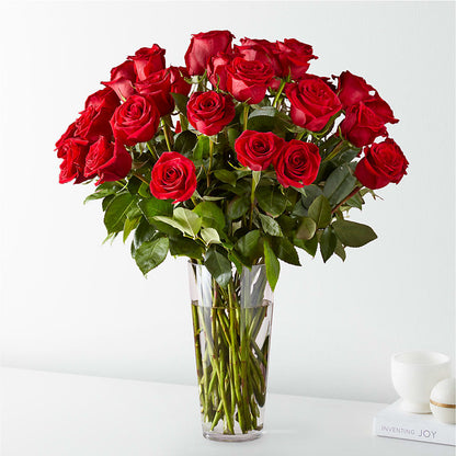 Long Stem Red Rose Bouquet – CARLOS BLOOMS & EVENTS, Garnerville NY
