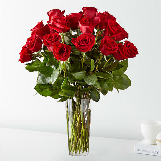 Long Stem Red Rose Bouquet – CARLOS BLOOMS & EVENTS, Garnerville NY