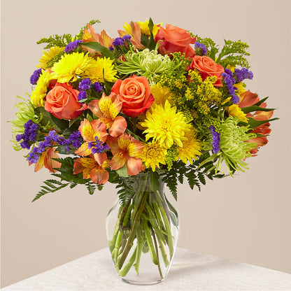 Marmalade Skies Bouquet – CARLOS BLOOMS & EVENTS, Garnerville NY