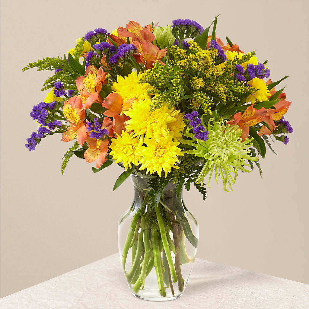 Marmalade Skies Bouquet – CARLOS BLOOMS & EVENTS, Garnerville NY