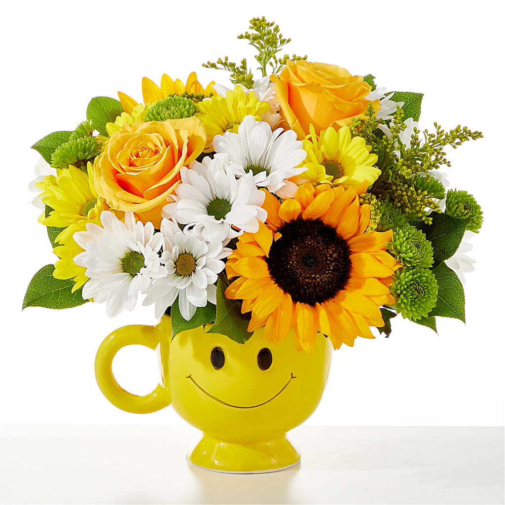 Be Happy Bouquet – CARLOS BLOOMS & EVENTS, Garnerville NY