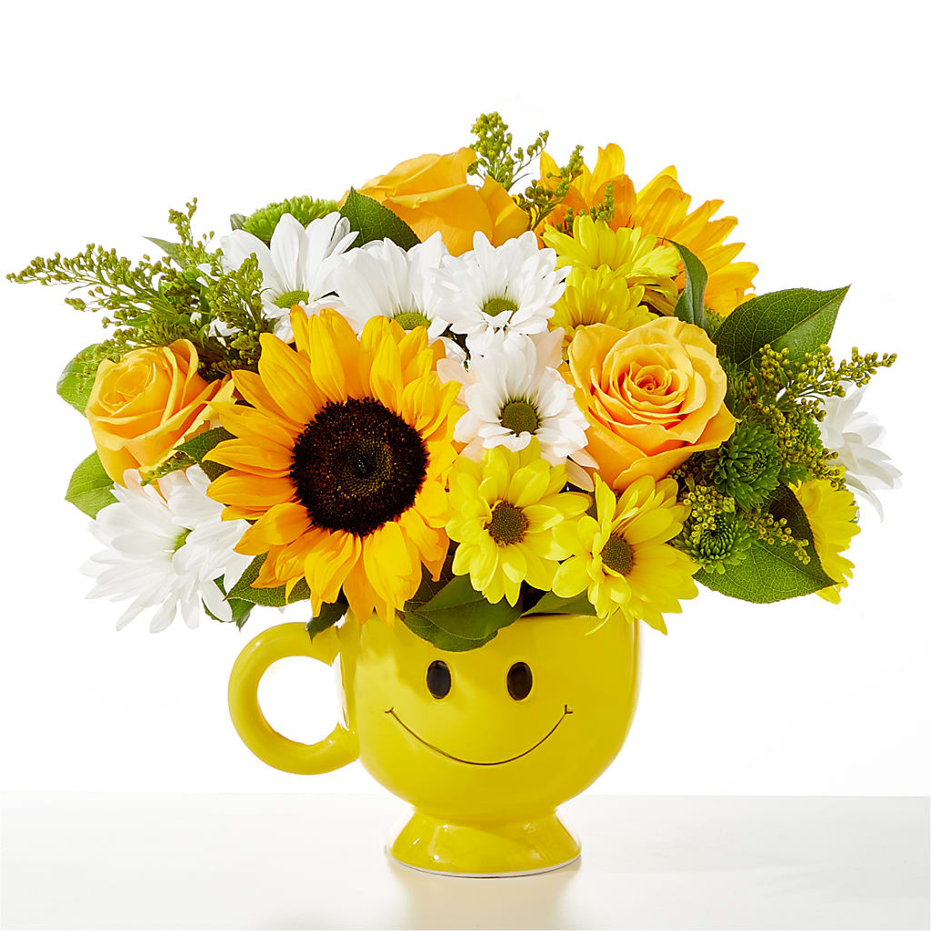 Be Happy Bouquet – CARLOS BLOOMS & EVENTS, Garnerville NY