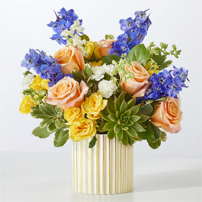 Cobalt Reverie Bouquet – CARLOS BLOOMS & EVENTS, Garnerville NY