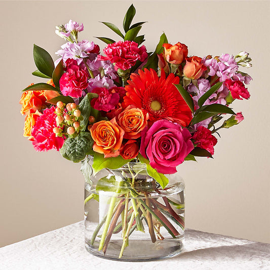 Fiesta Bouquet – CARLOS BLOOMS & EVENTS, Garnerville NY