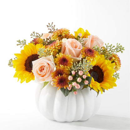 Pumpkin to Talk About Bouquet – CARLOS BLOOMS & EVENTS, Garnerville NY