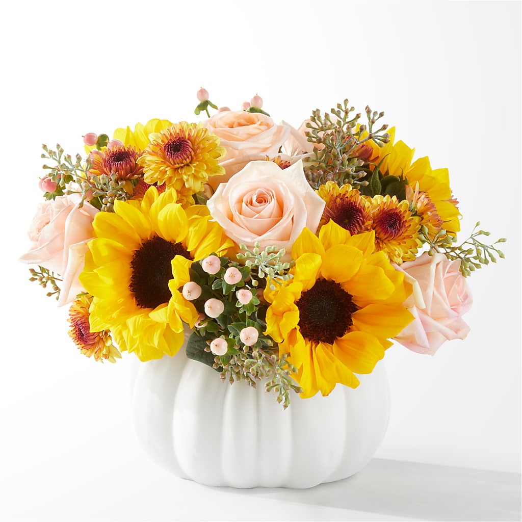Pumpkin to Talk About Bouquet – CARLOS BLOOMS & EVENTS, Garnerville NY
