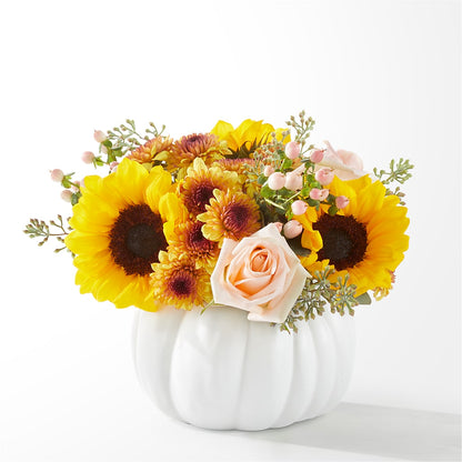 Pumpkin to Talk About Bouquet – CARLOS BLOOMS & EVENTS, Garnerville NY