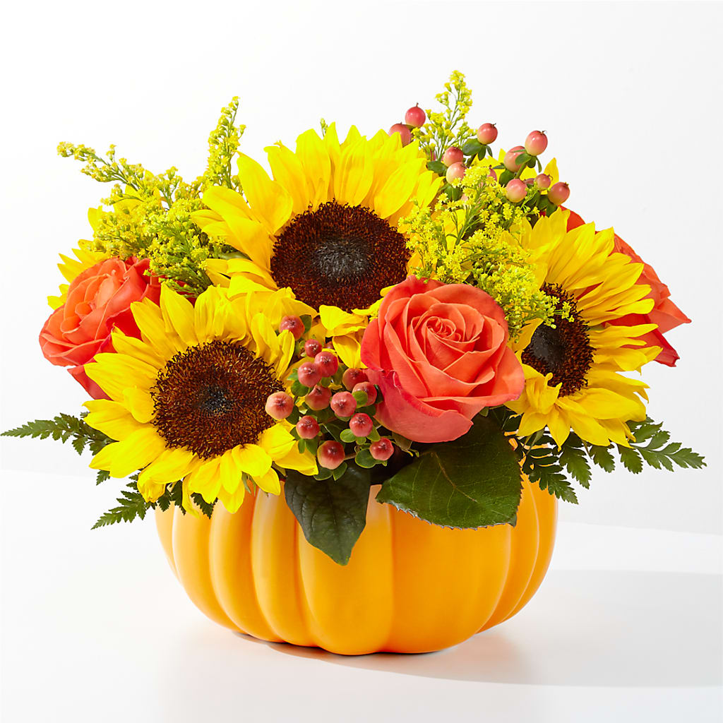Pick of the Patch Pumpkin Bouquet – CARLOS BLOOMS & EVENTS, Garnerville NY