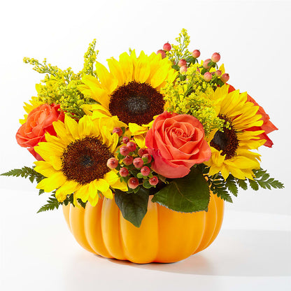 Pick of the Patch Pumpkin Bouquet – CARLOS BLOOMS & EVENTS, Garnerville NY