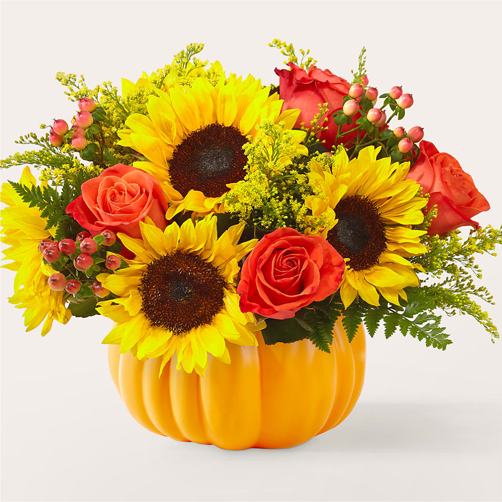 Pick of the Patch Pumpkin Bouquet – CARLOS BLOOMS & EVENTS, Garnerville NY