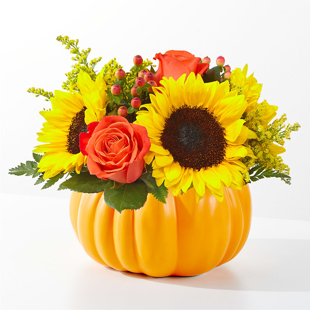 Pick of the Patch Pumpkin Bouquet – CARLOS BLOOMS & EVENTS, Garnerville NY