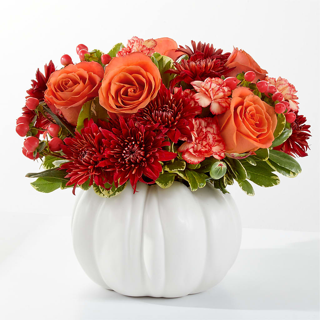 Autumn Air Pumpkin Bouquet – CARLOS BLOOMS & EVENTS, Garnerville NY
