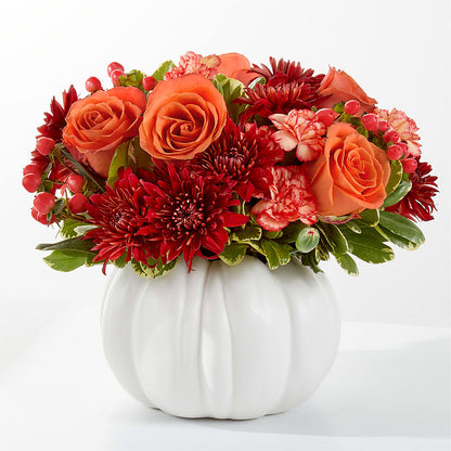 Autumn Air Pumpkin Bouquet – CARLOS BLOOMS & EVENTS, Garnerville NY