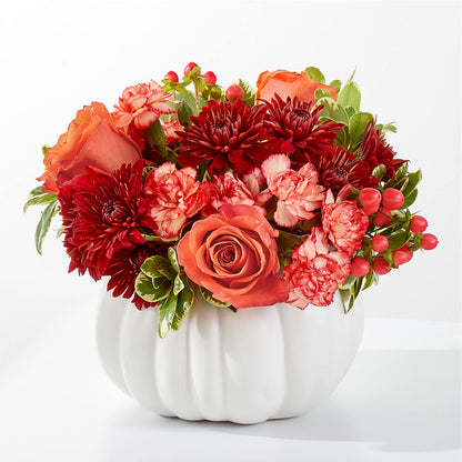 Autumn Air Pumpkin Bouquet – CARLOS BLOOMS & EVENTS, Garnerville NY
