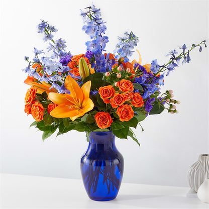 Radiant Citrus Bouquet – CARLOS BLOOMS & EVENTS, Garnerville NY