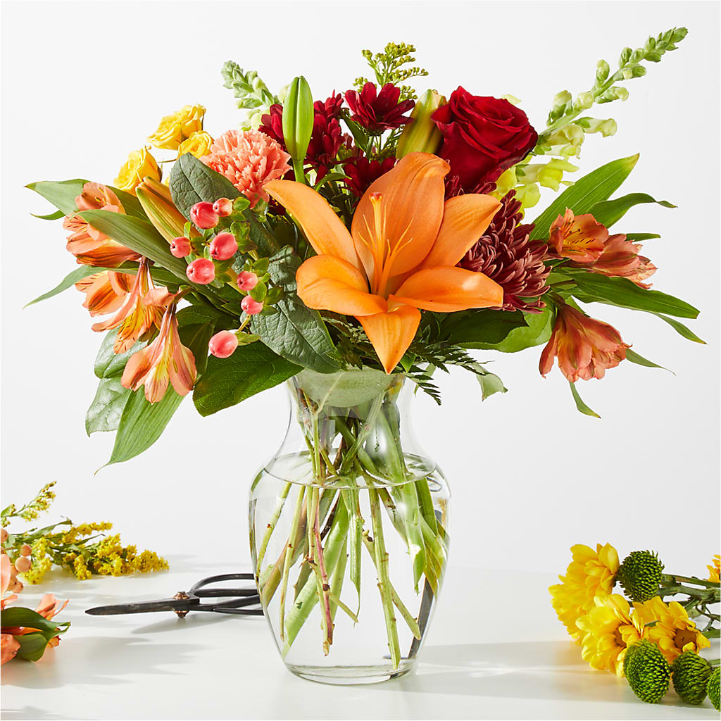 Fall Delight – A Florist Original – CARLOS BLOOMS & EVENTS, Garnerville NY