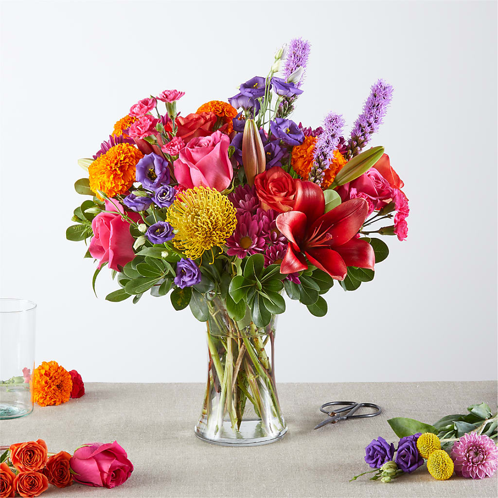 Feast of Color – A Florist Original – CARLOS BLOOMS & EVENTS, Garnerville NY