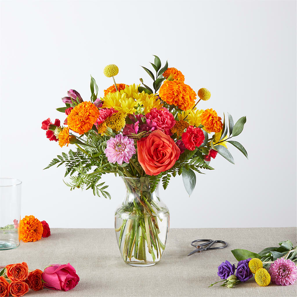 Feast of Color – A Florist Original – CARLOS BLOOMS & EVENTS, Garnerville NY