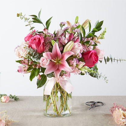 Pink Ribbon - A Florist Original – CARLOS BLOOMS & EVENTS, Garnerville NY