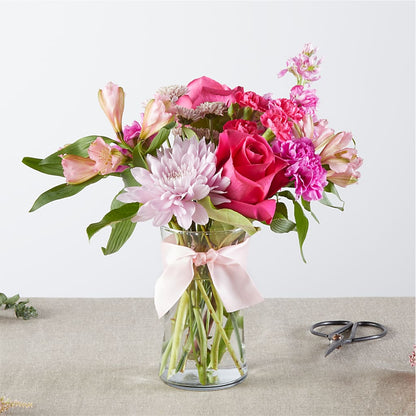 Pink Ribbon - A Florist Original – CARLOS BLOOMS & EVENTS, Garnerville NY