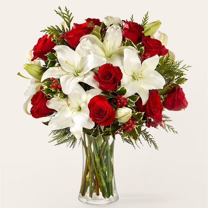 Sparkling Snowflakes Bouquet – CARLOS BLOOMS & EVENTS, Garnerville NY