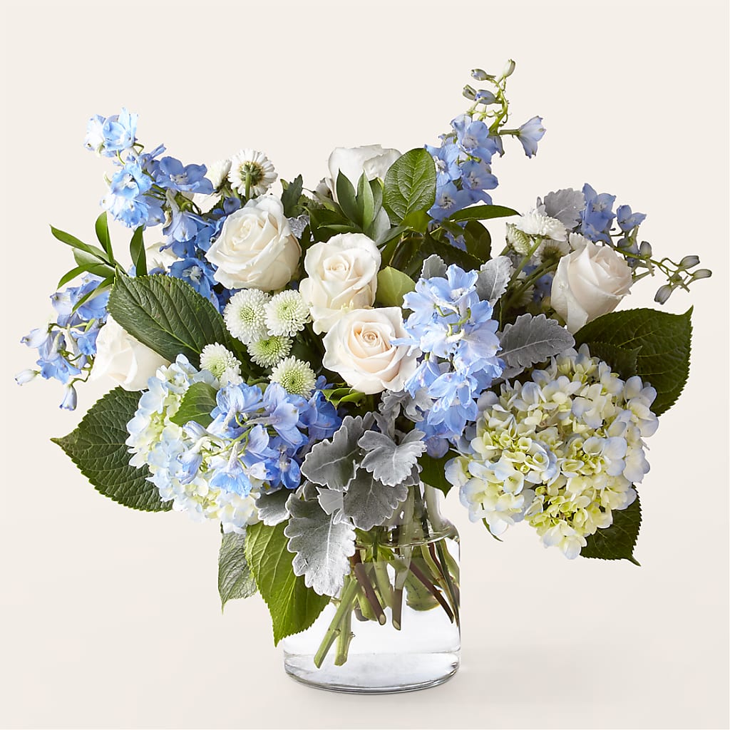 Clear Skies Bouquet – CARLOS BLOOMS & EVENTS, Garnerville NY
