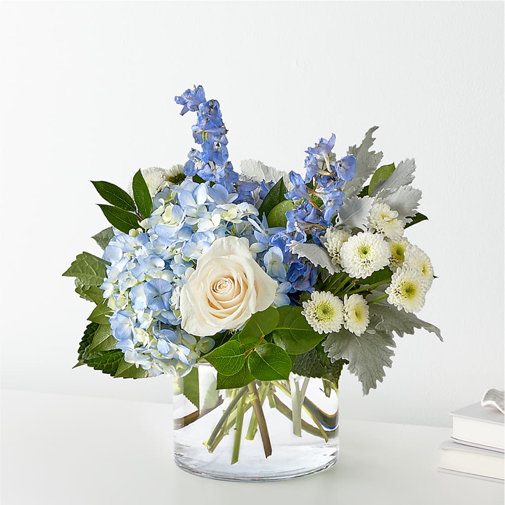 Clear Skies Bouquet – CARLOS BLOOMS & EVENTS, Garnerville NY