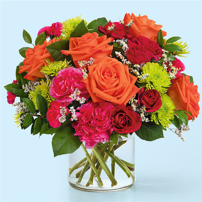 Colorful Carnival Bouquet – CARLOS BLOOMS & EVENTS, Garnerville NY