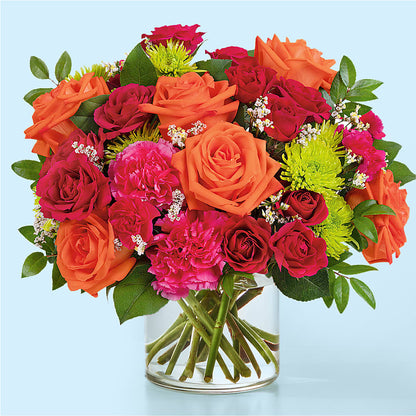 Colorful Carnival Bouquet – CARLOS BLOOMS & EVENTS, Garnerville NY