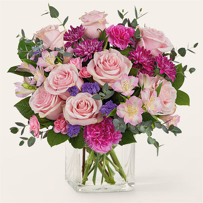 Rosy Radiance Bouquet – CARLOS BLOOMS & EVENTS, Garnerville NY