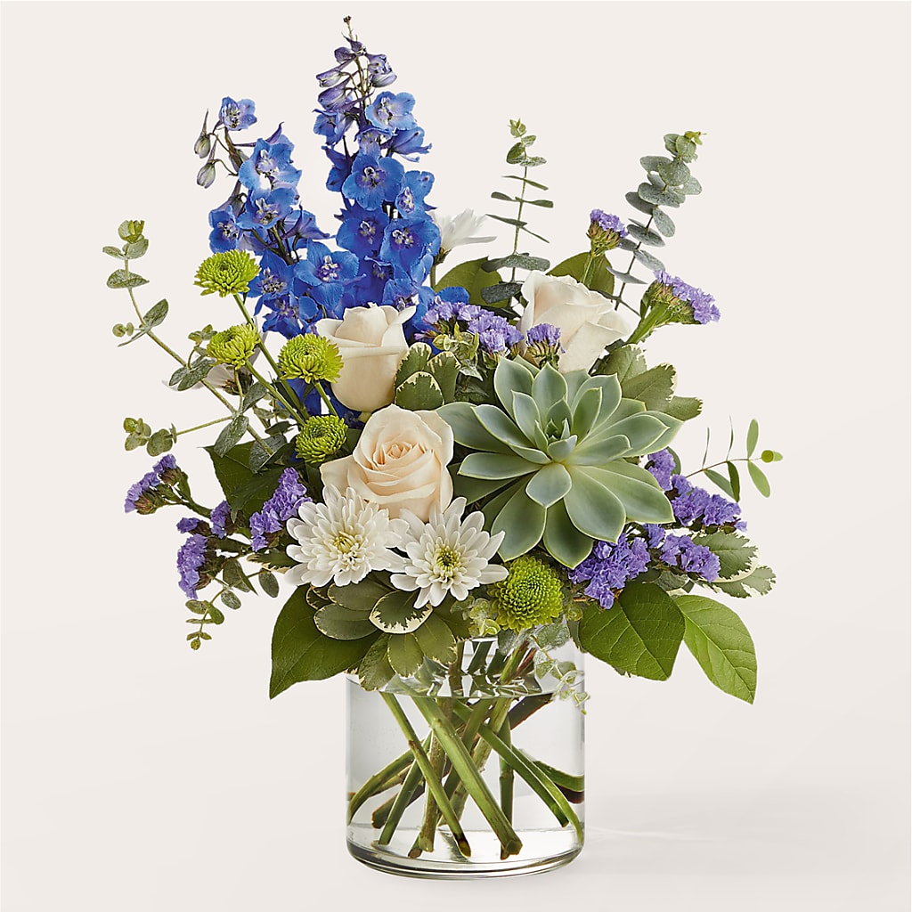 Cerulean Waves Bouquet – CARLOS BLOOMS & EVENTS, Garnerville NY