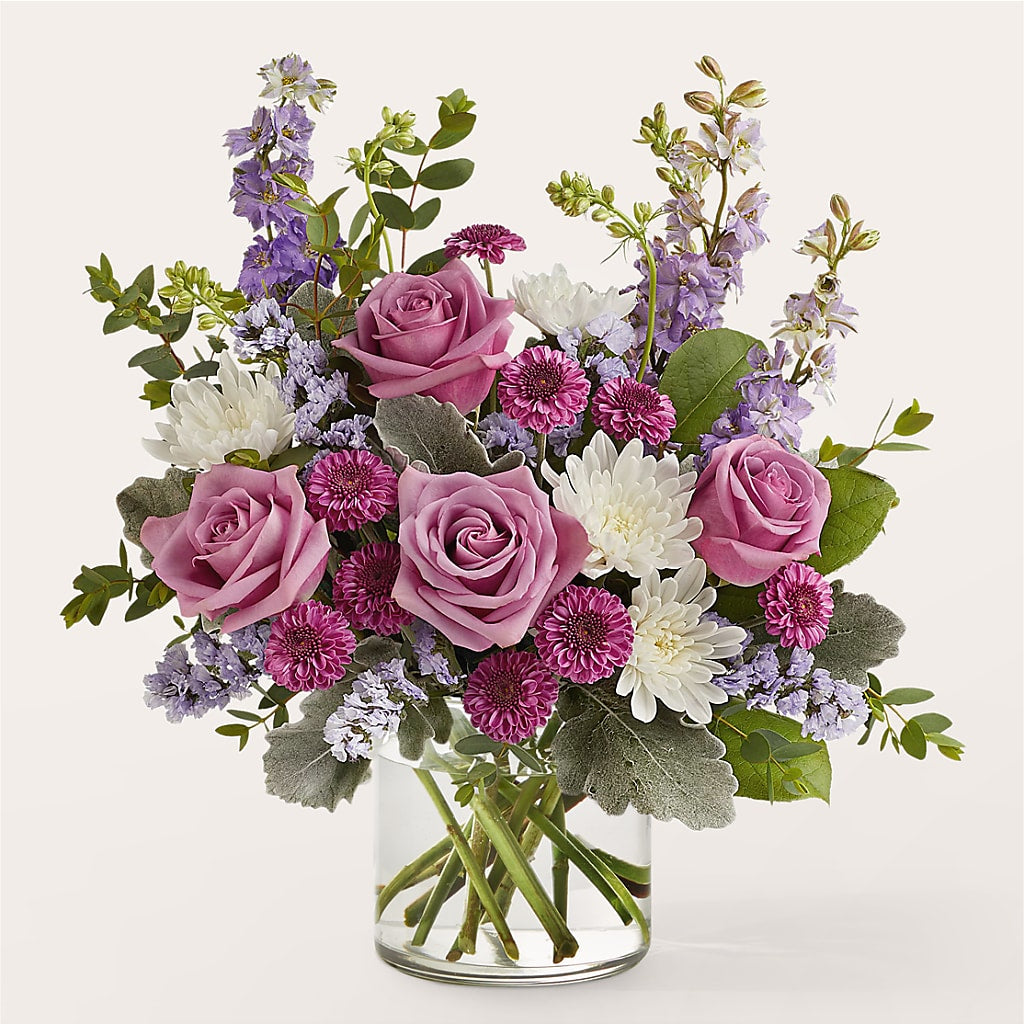 Violet Frost Bouquet – CARLOS BLOOMS & EVENTS, Garnerville NY