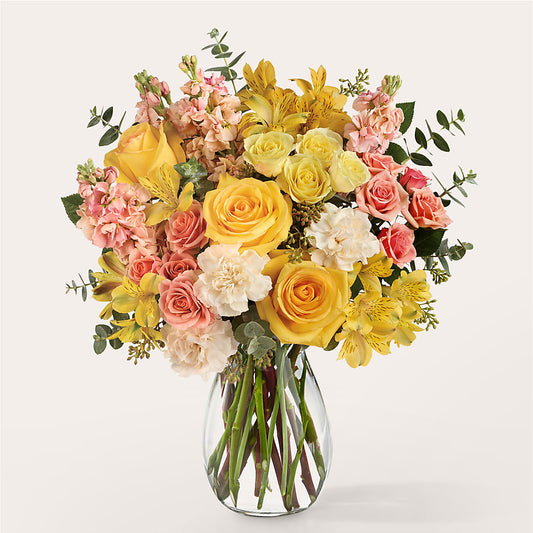 Slice of Sunrise Bouquet – CARLOS BLOOMS & EVENTS, Garnerville NY