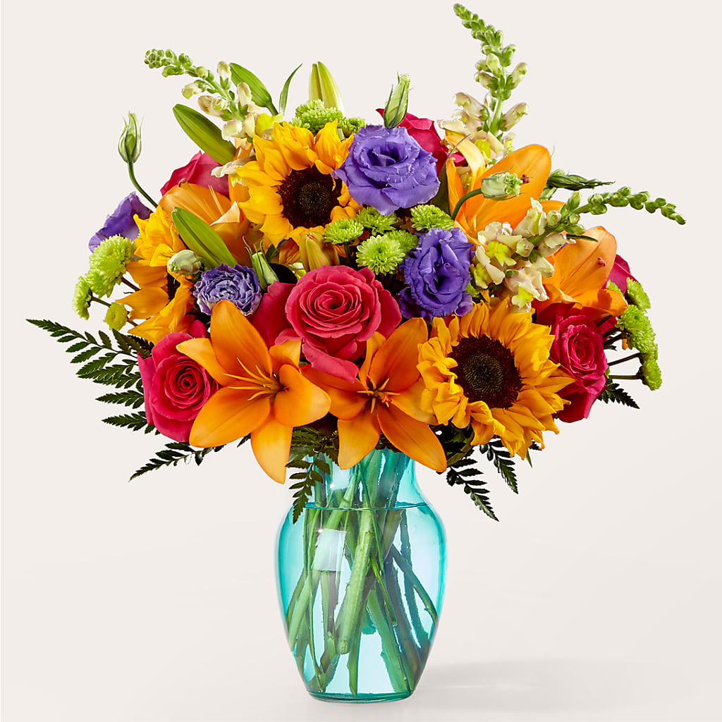 Double Rainbow Bouquet – CARLOS BLOOMS & EVENTS, Garnerville NY