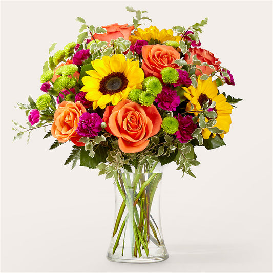 Warmth & Light Bouquet – CARLOS BLOOMS & EVENTS, Garnerville NY