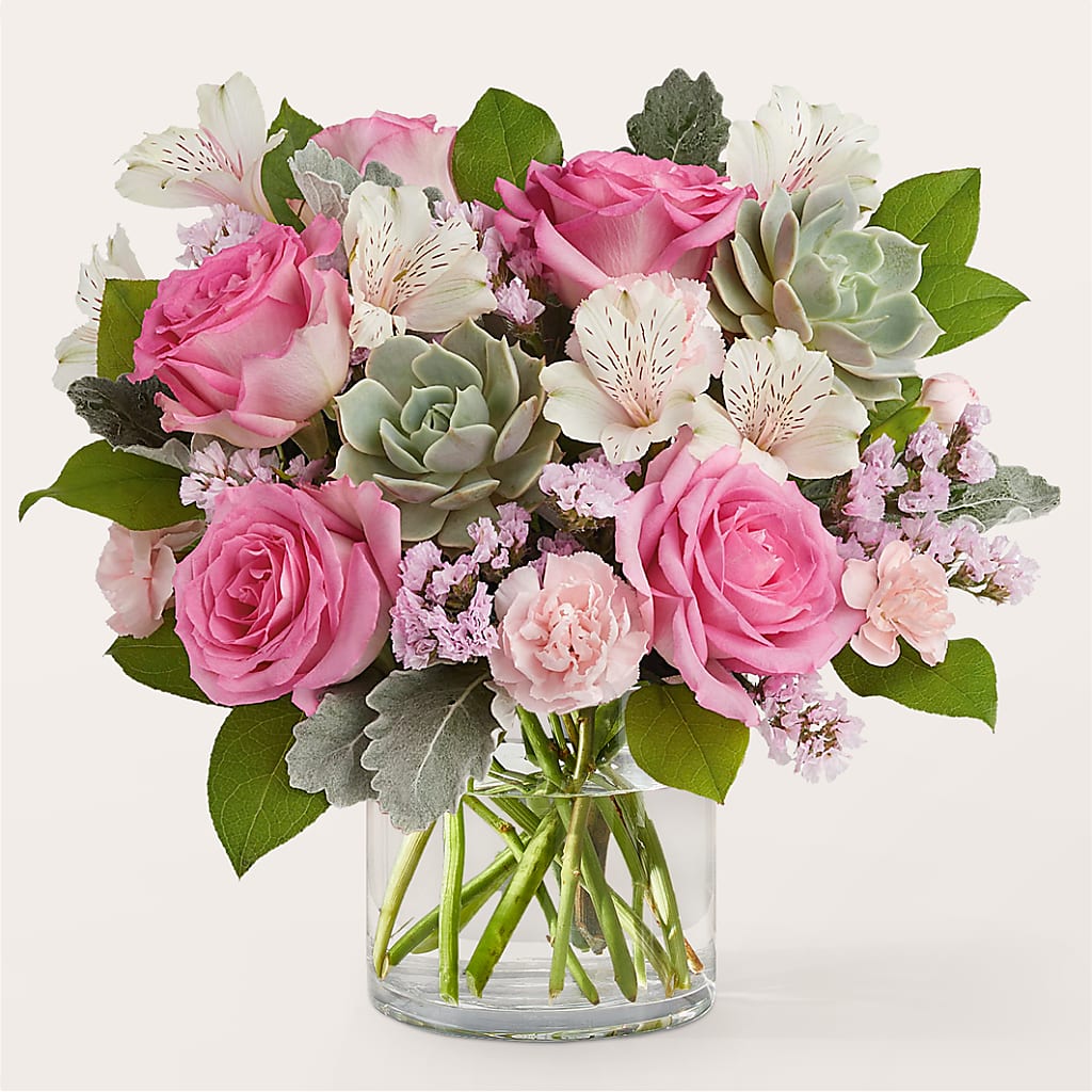 Dusty Rose Bouquet – CARLOS BLOOMS & EVENTS, Garnerville NY