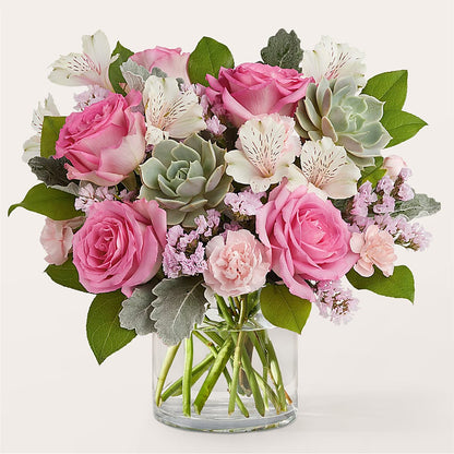 Dusty Rose Bouquet – CARLOS BLOOMS & EVENTS, Garnerville NY
